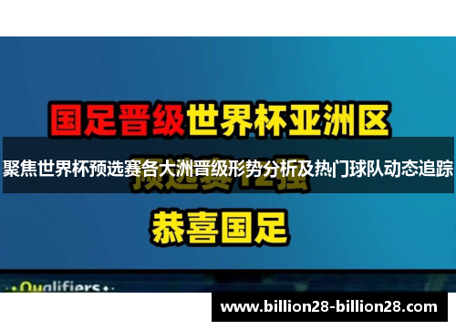 聚焦世界杯预选赛各大洲晋级形势分析及热门球队动态追踪