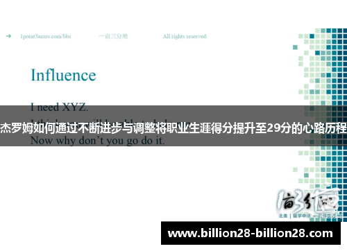 杰罗姆如何通过不断进步与调整将职业生涯得分提升至29分的心路历程